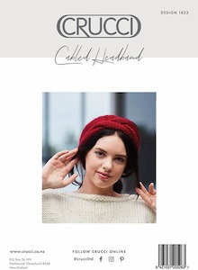 Accessories: 1833 Cabled Headband Digital Download