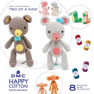 Toys: Happy Cotton Book 3 Amigurumi - Two of a Kind
