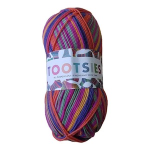Sock Yarns: Tootsies 4ply Sock Yarn