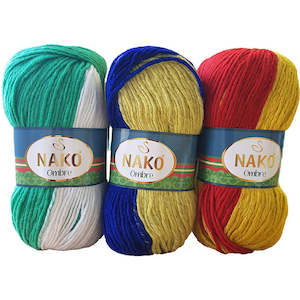 Yarns: Nako Ombre Stripes 12ply