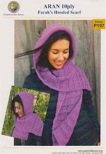 Scarves: P197 Farah's Hooded Scarf