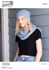 Scarves: N1548 Scarf & Hat