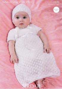 Bonnets: 1370 Christening Dress & Bonnet*