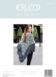 Shawls: 1776 Faux Fur Shawl