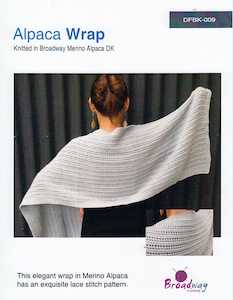 Shawls: DFBK 009 Alpaca Wrap