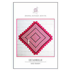 Downloadable: Quadrille Baby Blanket Digital Download