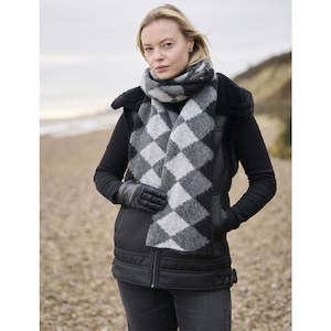 Jumpers: Mode at Rowan Wave Wrap & Hat