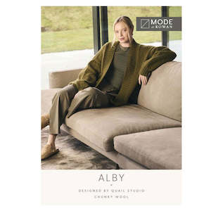 Mode at Rowan Alby Cardigan by Quail Studio