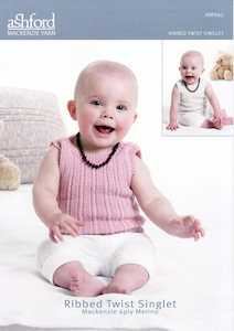 AYP0082 Ribbed Twist Singlet