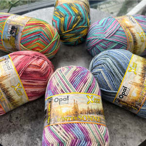 Sock Yarns: Opal Wintersonne DK