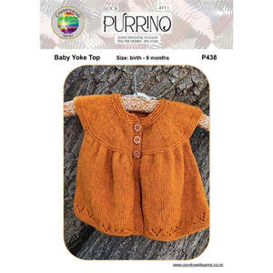 Patterns: P438 Baby Yoke Top