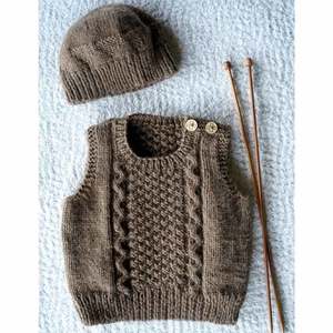 Patterns: BC143 Noa Vest and Hat 8ply