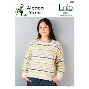 Sweaters: 3305 Zig Zag Sweater