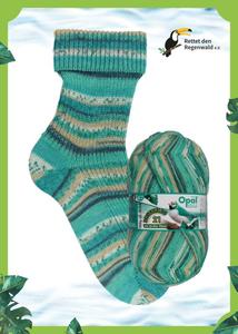 Sock Yarns: Opal Regenwald 21 4ply