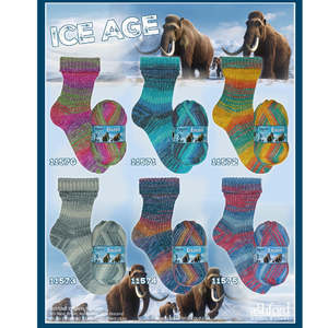 Sock Yarns: Opal Ice Age DK X-Large 8ply