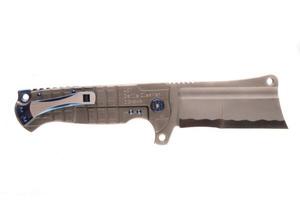 Products: ADV Mini Cleaver Blue Anodised