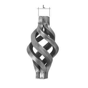 Basket L.12 Mm. - Dia55x125 Mm. Id