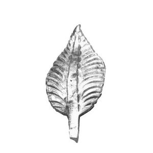 Italian Wrought Iron: Forged Leaf 50x110 Id