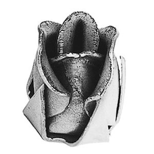 Italian Wrought Iron: Rose Bud 30mm Id