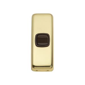 Other: Switch - Rocker 1 Gang Pb Br 30x82mm Tr