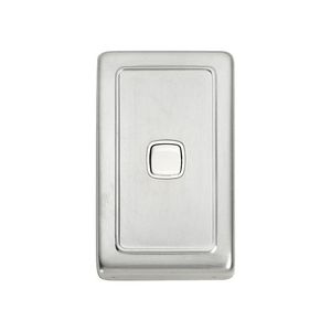 Switch - Rocker 1 Gang Sc Wh 72x115mm Tr