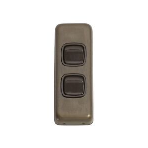 Other: Switch - Rocker 2 Gang Ab Br 30x82mm Tr