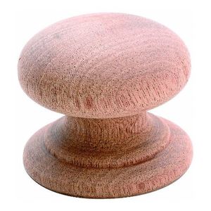 Cedar W/screw Mushroom Knob D54 P39 Tr