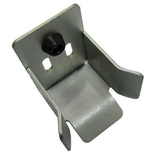 Italian Wrought Iron: End Stop 100mm Sil Jx