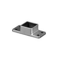 Italian Wrought Iron: Rail Bracket 40x40 Plain D/lug El