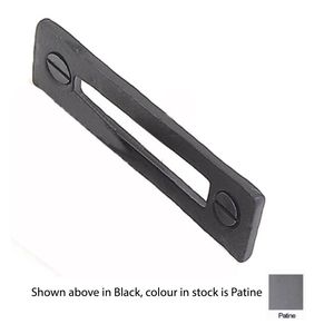 Door: Mortice Plate 20-102 Patine Cm