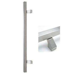 Entrance: 600mm Pull 25mm Sq-face Fix Single Wi