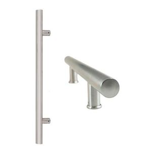 Entrance: 600mm Pull Handle 32mm Dia. Ff Single Wi