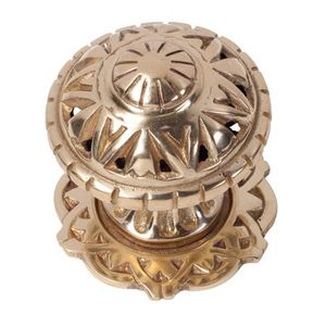 Entrance: Centre Door Knob Pb 66mm Tr