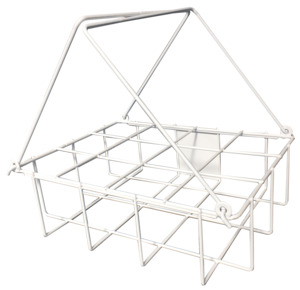 Products: Bottle Carrier – Plastic Coated Wire
