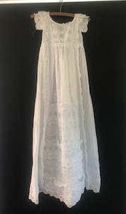 Aurora Sancta - Wearable History | Eyelet Embroidery Christening Gown from Victo&hellip;