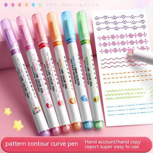 Clever Art Island Magic with Kawaii Flower Highlighter Pens x 6 Connecting All o&hellip;