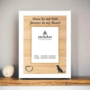 Personalised Pet Memorial Frame – D3 – Knox Engravers