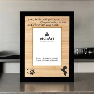Personalised Pet Memorial Frame – D2 – Knox Engravers