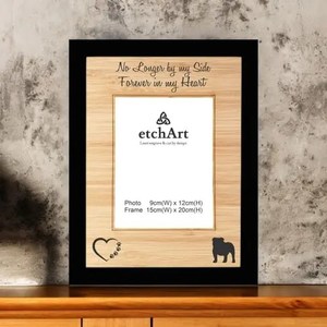 Personalised Pet Memorial Frame – D4 – Knox Engravers