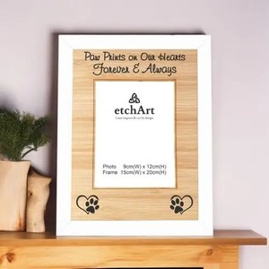 Personalised Pet Memorial Frame – Pet – Knox Engravers