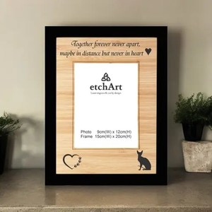 Personalised Pet Memorial Frame – C5 – Knox Engravers