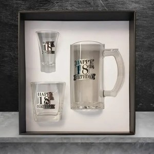 Beer Glass Set – 18th – Knox Engravers