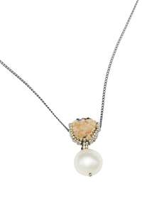 JEWELLERY: ISHI PENDENT NECKLACE PEARL