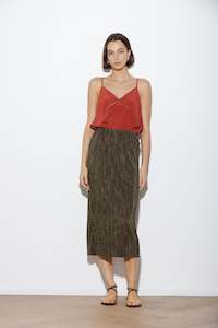 Imagawa Tube Skirt Maxi Caper