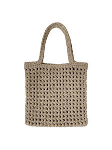 MAXI BEACH TOTE COCONUT TAUPE