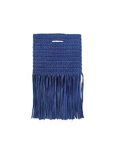 Bags: MARIA CLUTCH OCEAN BLUE
