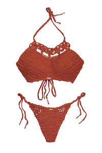 Swimwear: BIKINI SET CARAO PASIFLORA - CLAY