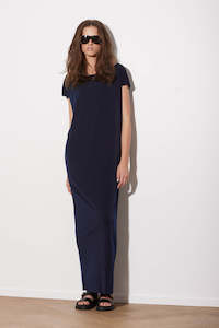 Knitwear: LASER T MAXI DRESS INK