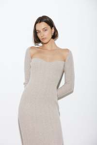 ARLO DRESS CREME CASHMERE