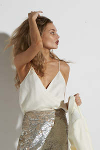 Sequins: ARAMIS TOP CREAM